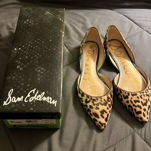Sam Edelman Leopard Flats, 9.5